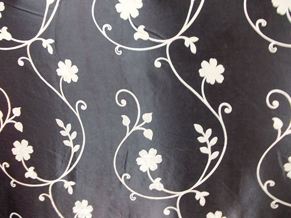 Draperie blackout cu 2 fete, crem cu wenge